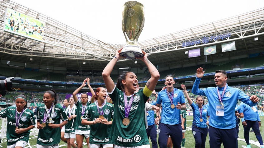 Palmeiras é um dos favoritos ao título do Brasileirão Feminino, aponta casa de apostas