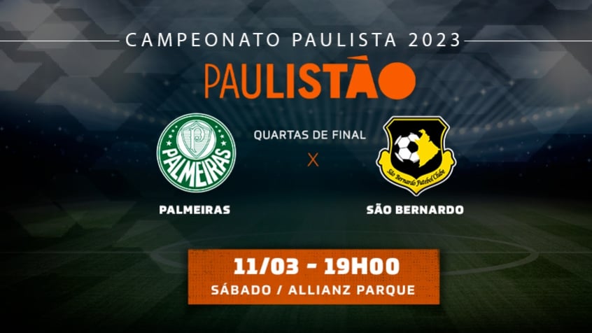 Chamada - Palmeiras x São Bernardo
