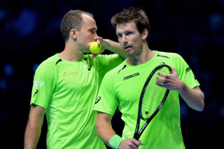 Bruno Soares e Alexander Peya - ATP World Tour (Foto: Glyn Kirk/AFP)