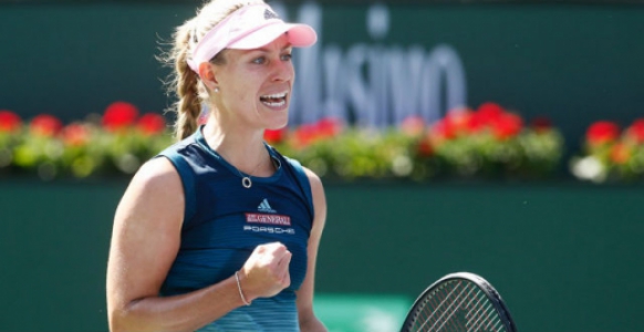 Angelique Kerber em Indian Wells 2019