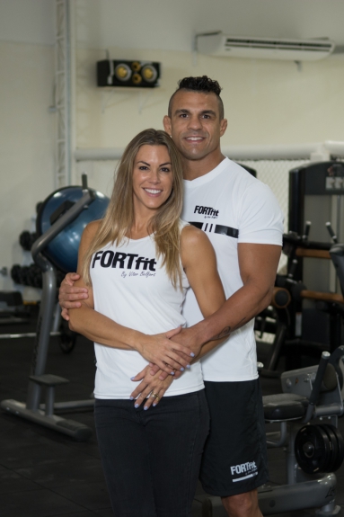 Joana Prado e Vitor Belfort (FOTO: Michel Ângelo)