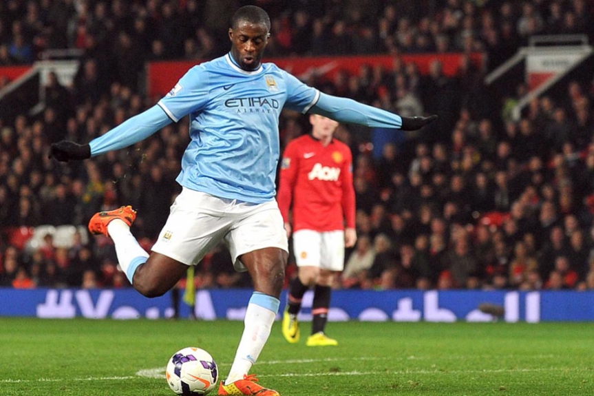 Yaya Touré - Manchester City (Foto: Paul Ellis/ AFP)