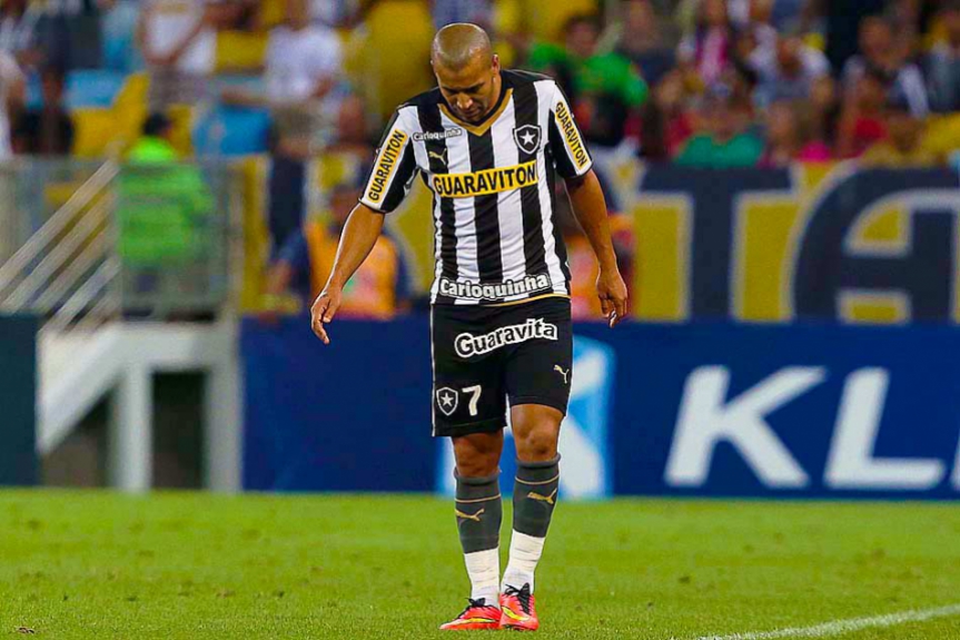 Emerson Sheik - Botafogo x Santos, Copa do Brasil (Foto: Cleber Mendes/LANCE!Press)
