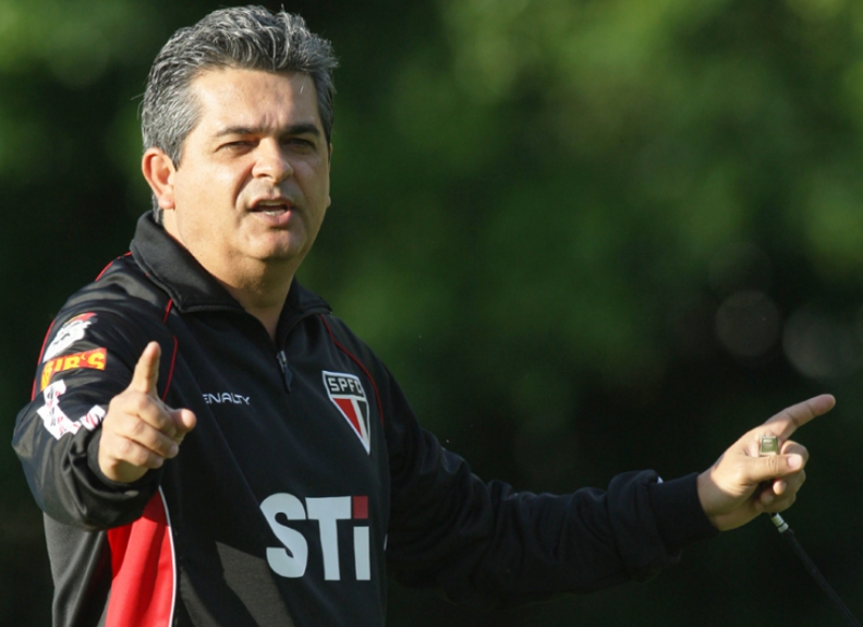 Ney Franco - Treino do São Paulo (Foto: Eduardo Viana/ LANCE!Press)