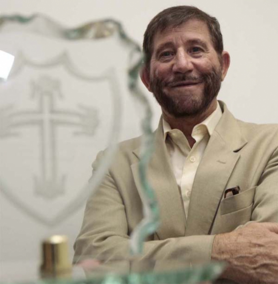 Ilidio Lico candidato a Presidencia da Portuguesa; foto de Ari Ferreira