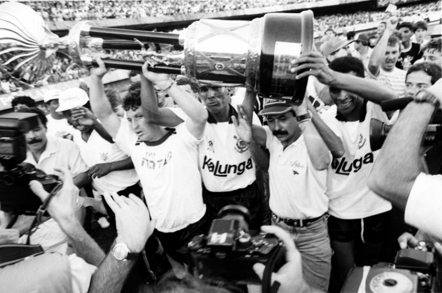 Corinthians - Campeão Brasileiro 1990 (Foto: Agência Estado)