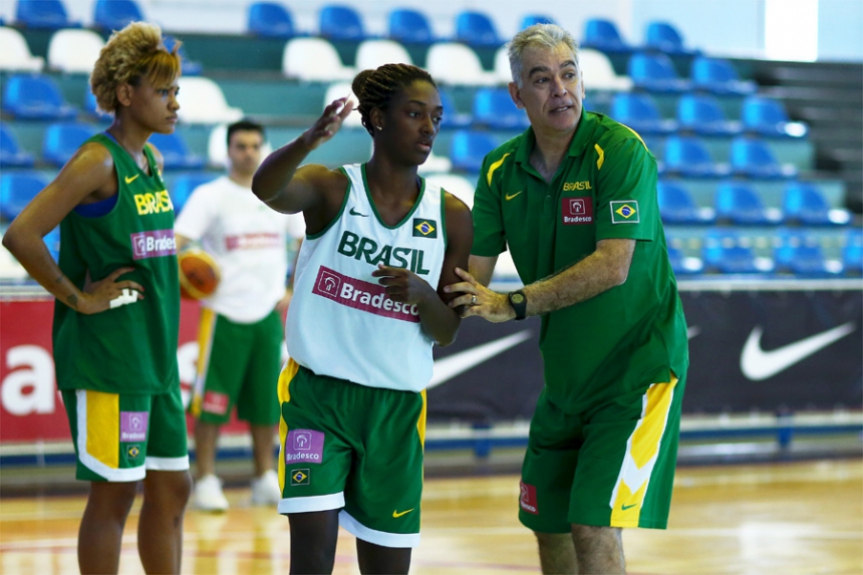 Treino da Seleção Brasileira Feminina de Basquete (foto:Divulgação)