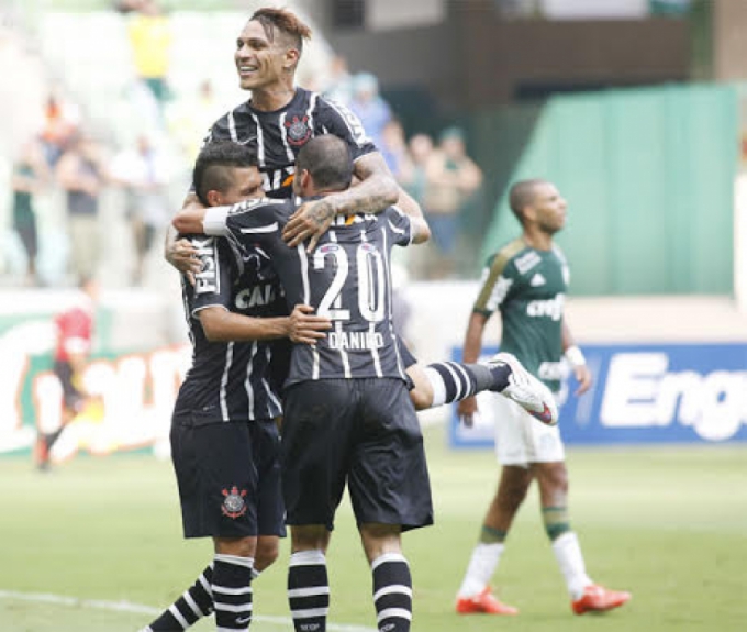 Palmeiras 0 x 1 Corinthians (Foto: Eduardo Viana)