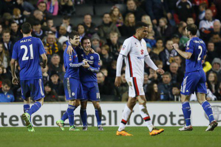 Chelsea - Gol do Oscar