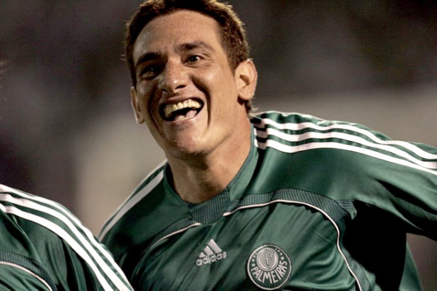 Com um dos gols de Gamarra, o Palmeiras bateu o Táchira por 2 a 0 em sua estreia na Libertadores de 2006