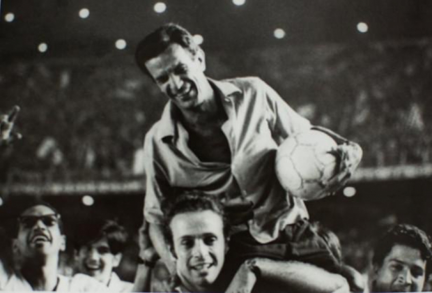 Telê Santana no título carioca do Fluminense em 1969