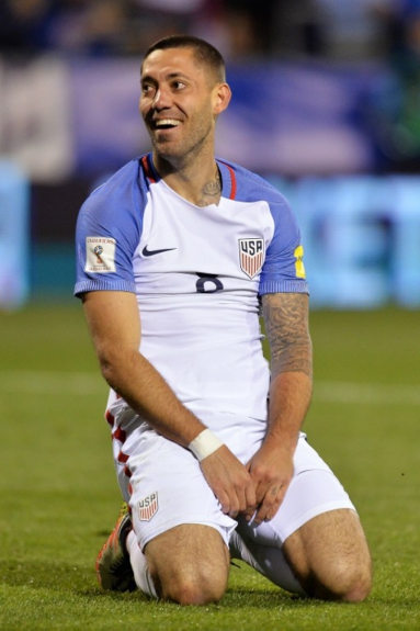 O meia-atacnte Clint Dempsey já disputou três Copas do Mundo pelos EUA