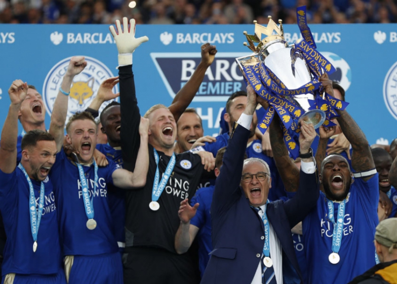 Leicester - Campeão inglês da atual temporada