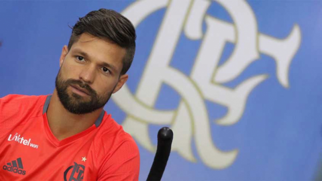 Primeiro treino de Diego Ribas no Fla