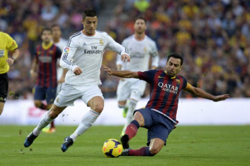 Cristiano Ronaldo e Xavi