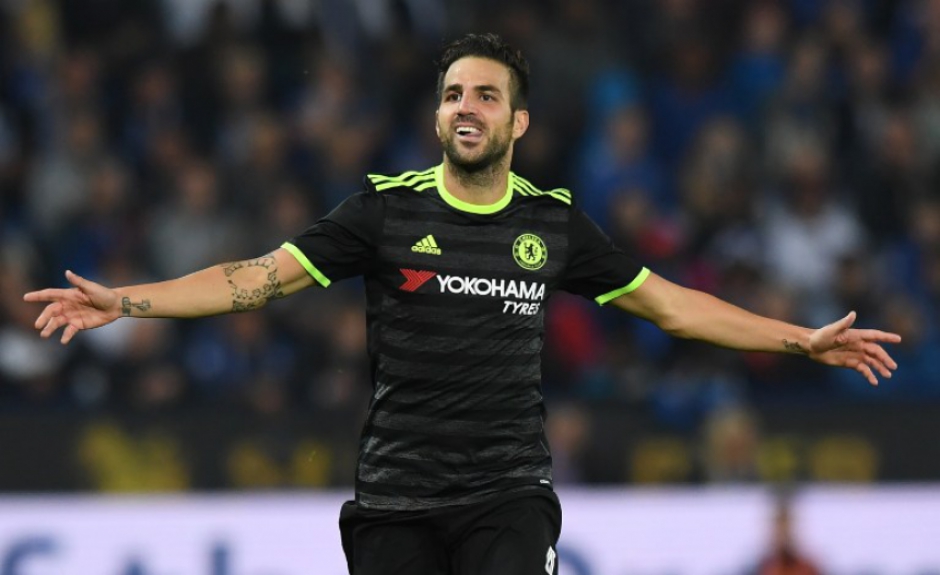 Fabregas foi o herói da sofrida classificação do Chelsea sobre o Leicester na Copa da Liga Inglesa