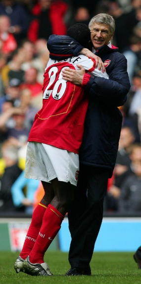 Kolo Touré e Wenger