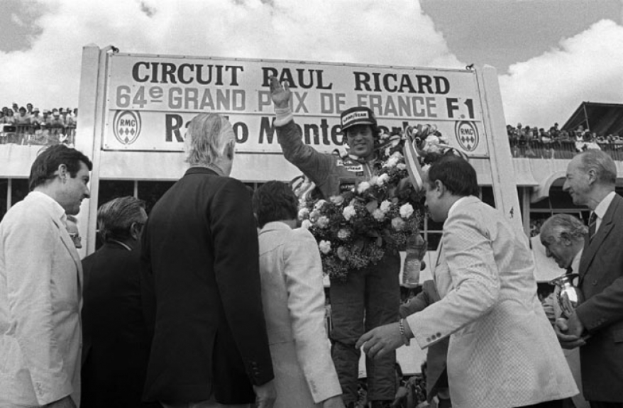 Mario Andretti foi o único americano a ser campeão na Fórmula 1, em 1978