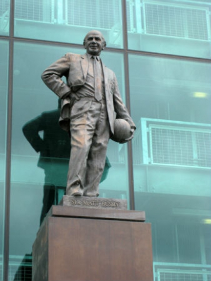 Matt Busby - Estátua em Old Trafford