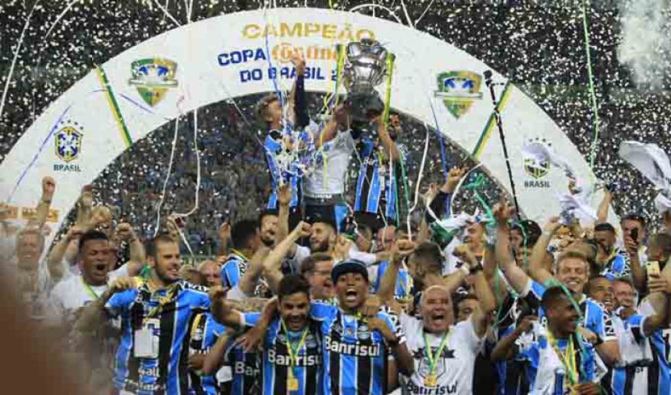 Grêmio campeão da Copa do Brasil
