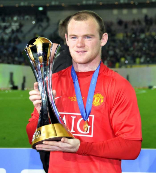 Wayne Rooney foi o nome do jogo em 2008 e o Manchester United bateu a LDU por 1 a 0