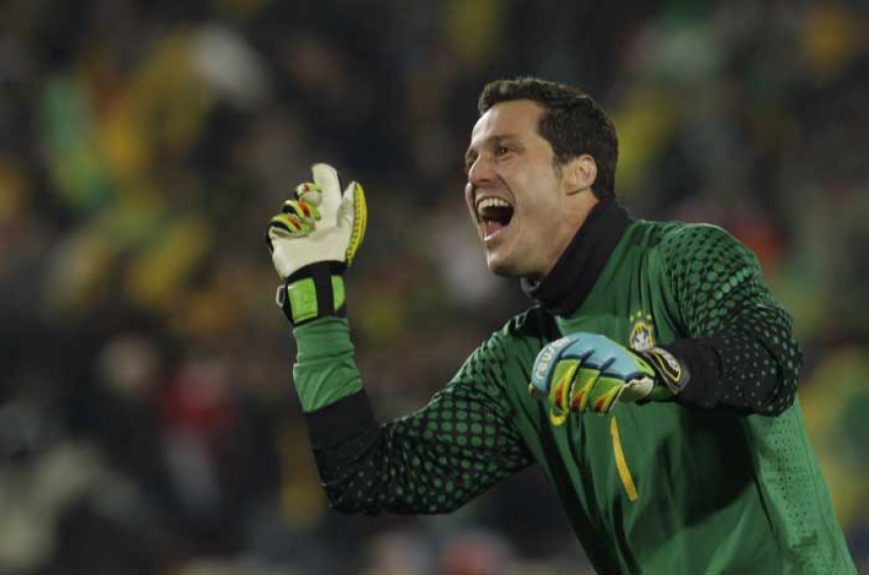 Julio Cesar na copa de 2010