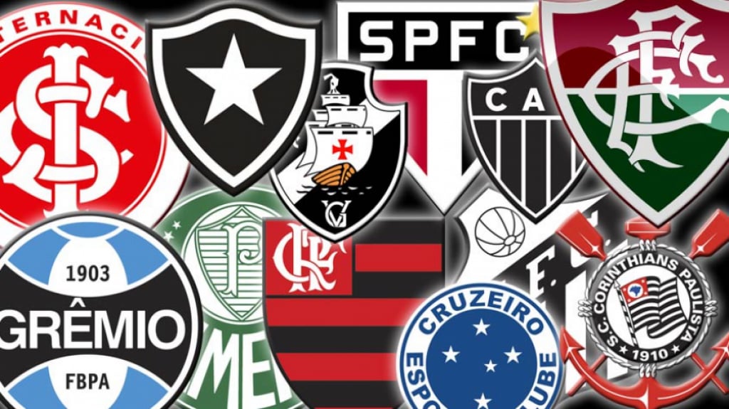 Montagem com escudos dos 12