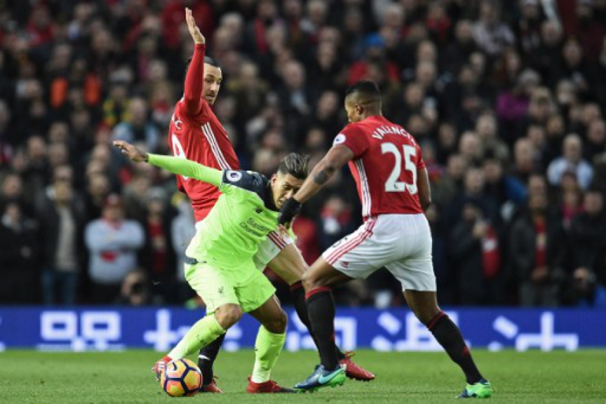 Manchester United x Liverpool (Foto:AFP)