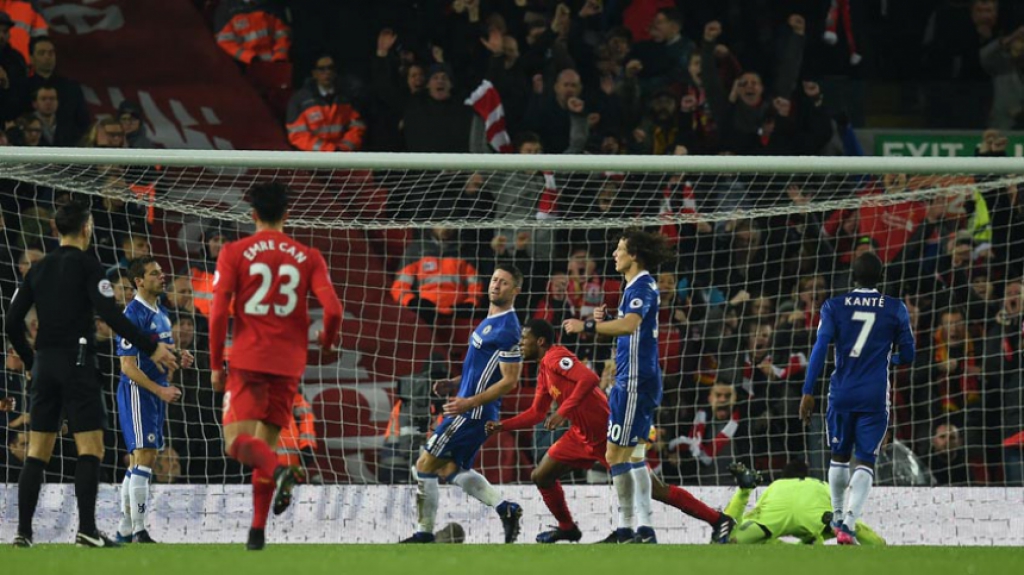 Gol do Liverpool - Liverpool x Chelsea