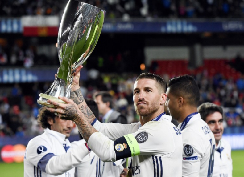 Sergio Ramos - Real Madrid x Sevilla - Supercopa Europeia