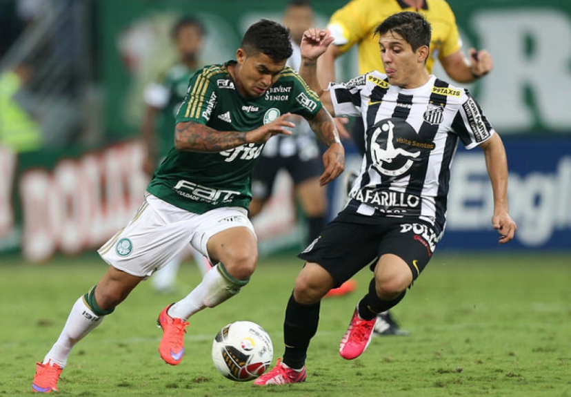 Palmeiras 1 x 0 Santos - Final do Paulistão 2015 - Dudu perdeu pênalti