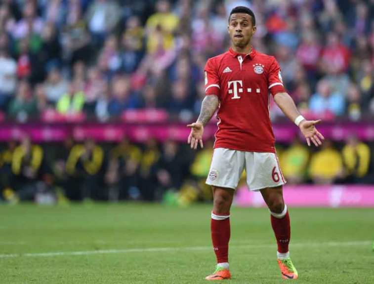 Thiago Alcântara - Bayern de Munique x Borussia Dortmund