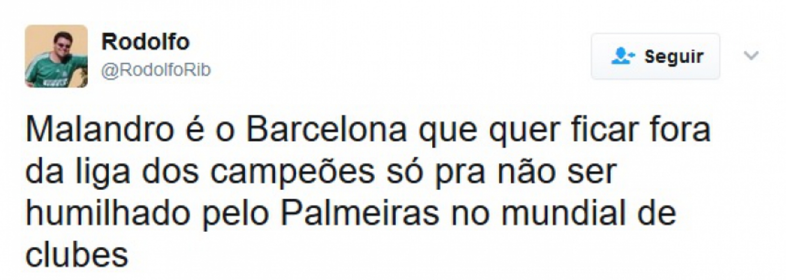Após derrota do Barcelona por 3 a 0 para Juventus, palmeirenses e flamenguistas brincaram com a 'dedicação' do time catalão em fugir dos brasileiros no Mundial de Clubes