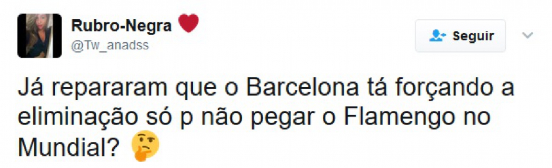 Após derrota do Barcelona por 3 a 0 para Juventus, palmeirenses e flamenguistas brincaram com a 'dedicação' do time catalão em fugir dos brasileiros no Mundial de Clubes