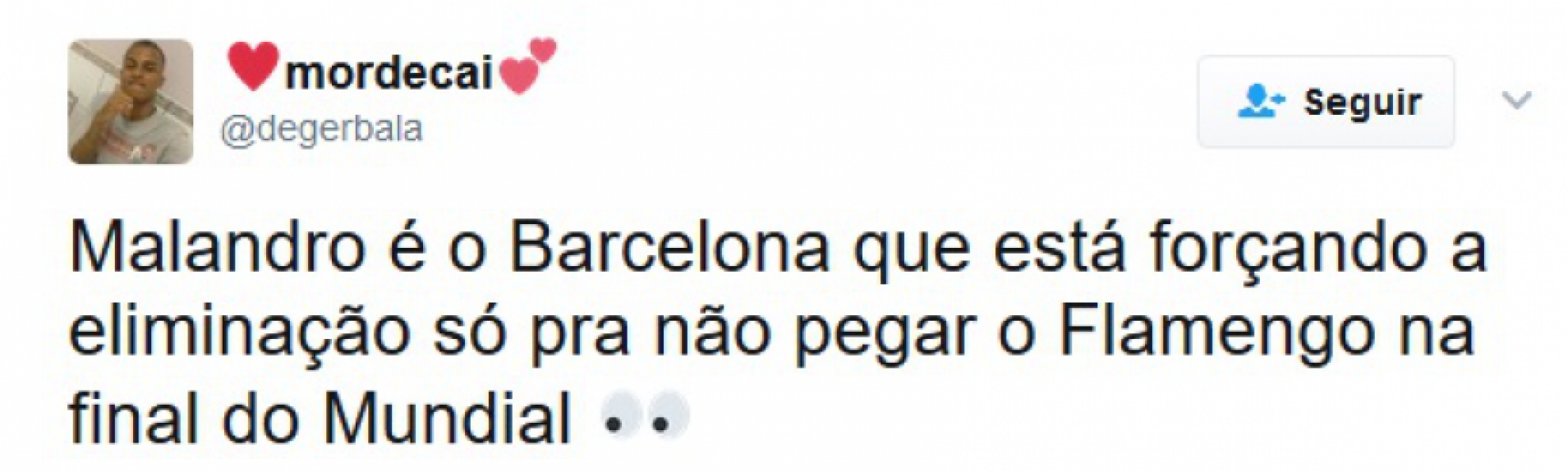 Após derrota do Barcelona por 3 a 0 para Juventus, palmeirenses e flamenguistas brincaram com a 'dedicação' do time catalão em fugir dos brasileiros no Mundial de Clubes