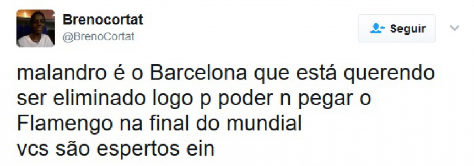 Após derrota do Barcelona por 3 a 0 para Juventus, palmeirenses e flamenguistas brincaram com a 'dedicação' do time catalão em fugir dos brasileiros no Mundial de Clubes