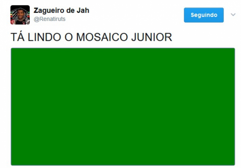 Rivais tiraram sarro do mosaico rubro-negro na partida contra o Atlético-PR, pela Libertadores