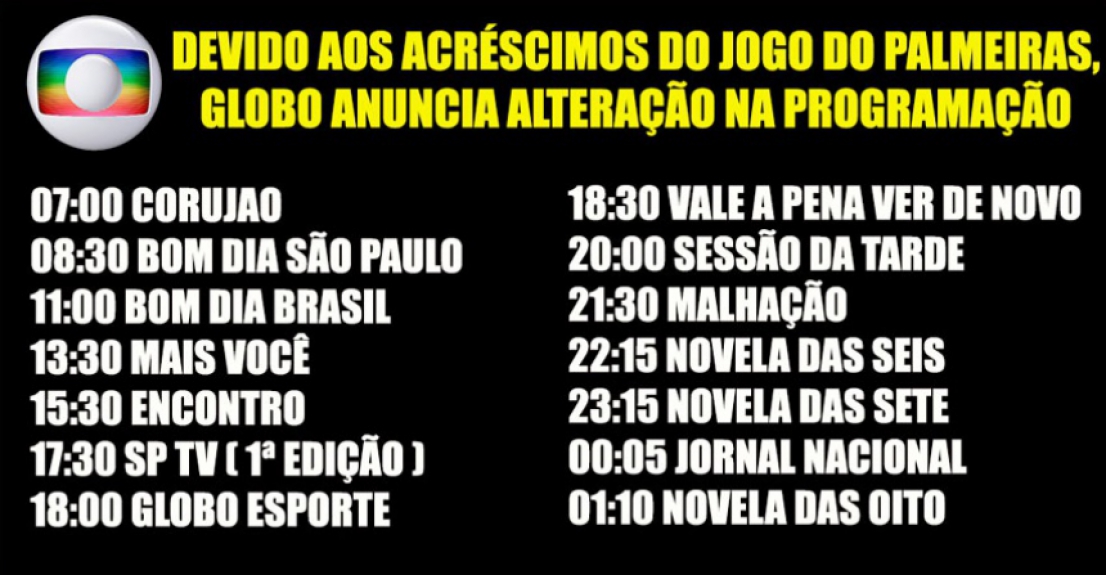 Gol aos 54 minutos do segundo tempo rendeu brincadeiras nas redes sociais