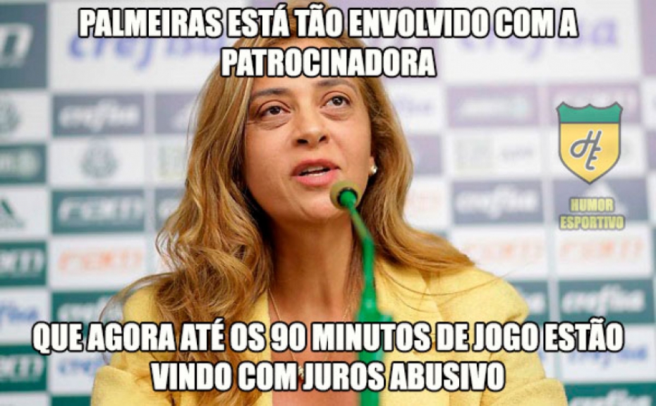Gol aos 54 minutos do segundo tempo rendeu brincadeiras nas redes sociais