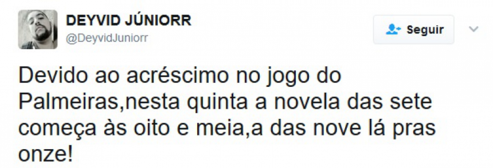 Gol aos 54 minutos do segundo tempo rendeu brincadeiras nas redes sociais