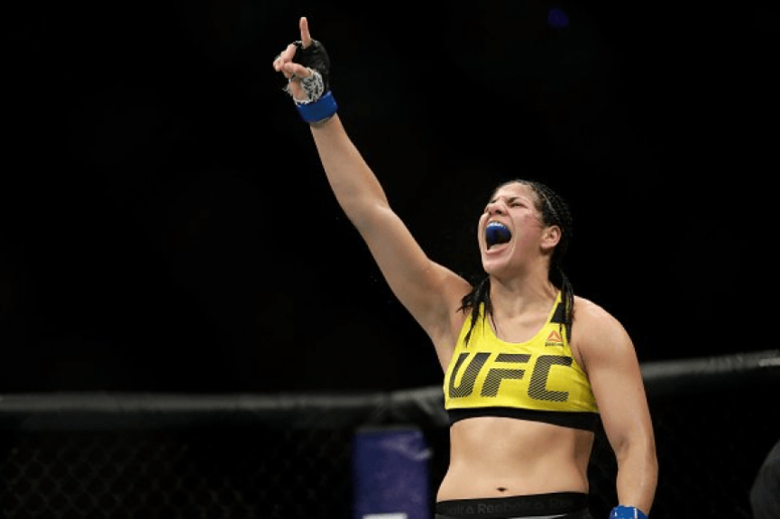 Ketlen Vieira venceu Ashlee Evans-Smith no UFC Fight Night Kansas City