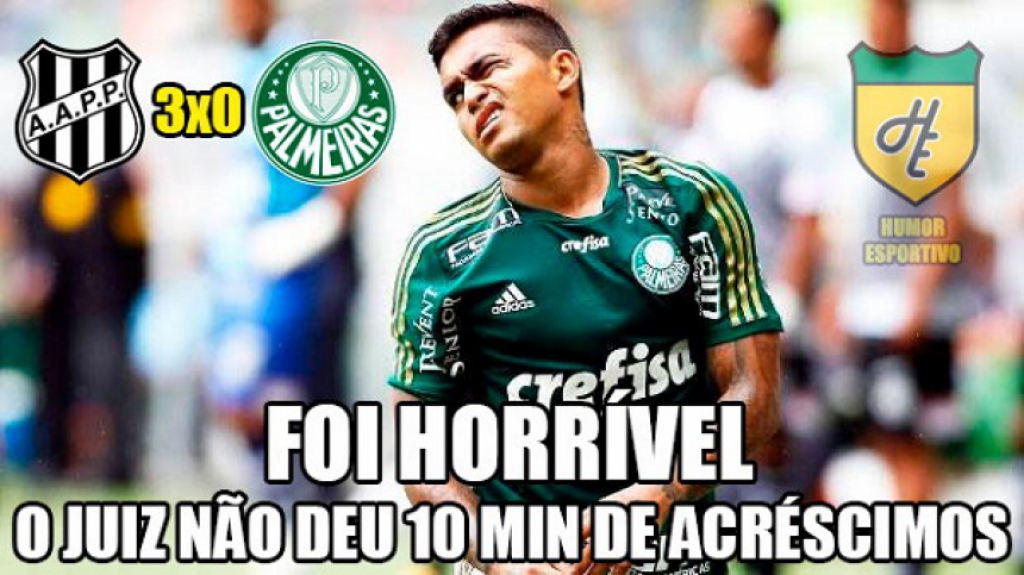 Palmeiras não escapou das zoações após derrota para Ponte Preta