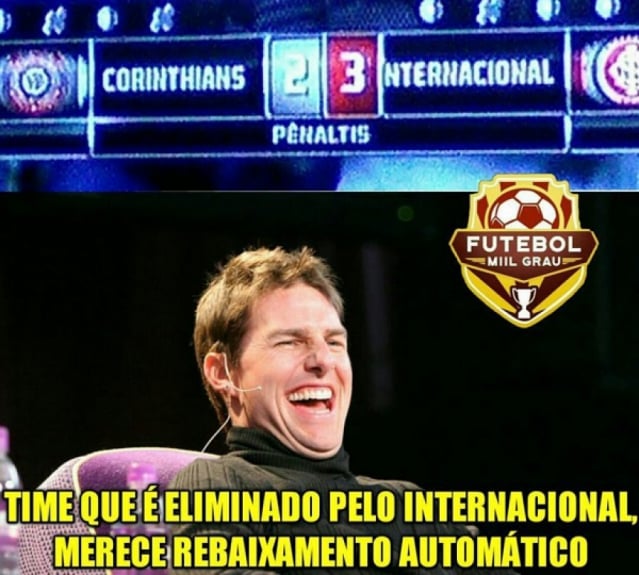 Os melhores memes da eliminação do Corinthians para o Internacional na Copa do Brasil