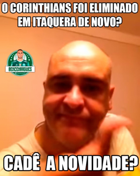 Os melhores memes da eliminação do Corinthians para o Internacional na Copa do Brasil