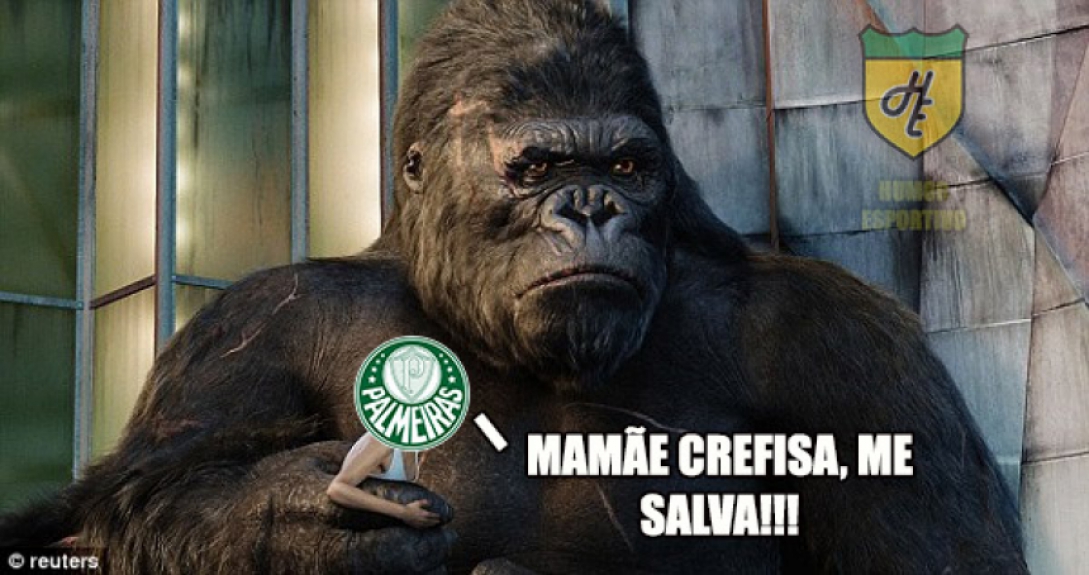 Rivais provocaram o Palmeiras com memes nas redes sociais