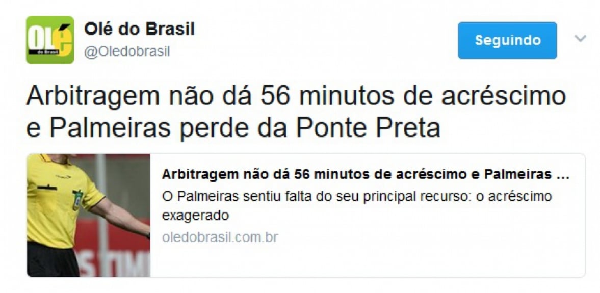 Rivais provocaram o Palmeiras com memes nas redes sociais