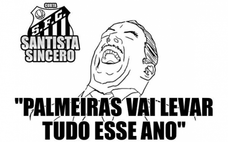 Rivais provocaram o Palmeiras com memes nas redes sociais