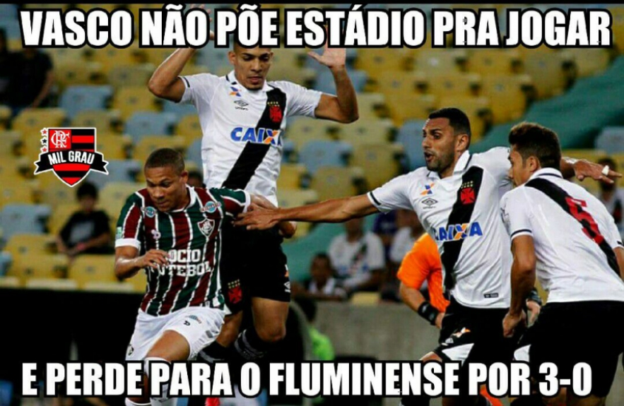 Os melhores memes da derrota do Vasco para o Fluminense