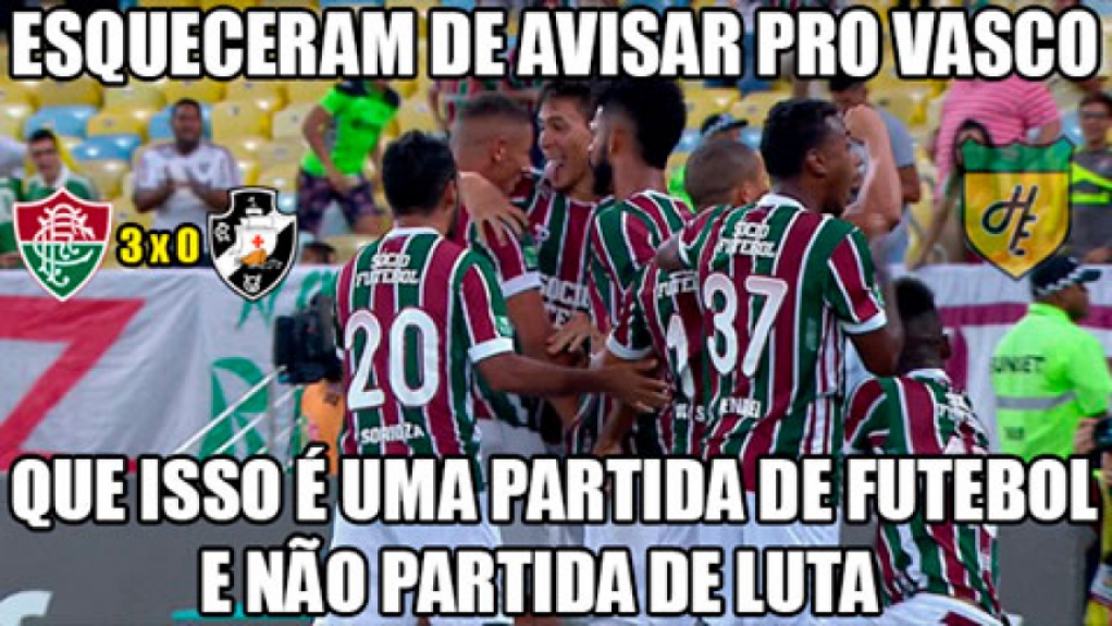 Os melhores memes da derrota do Vasco para o Fluminense