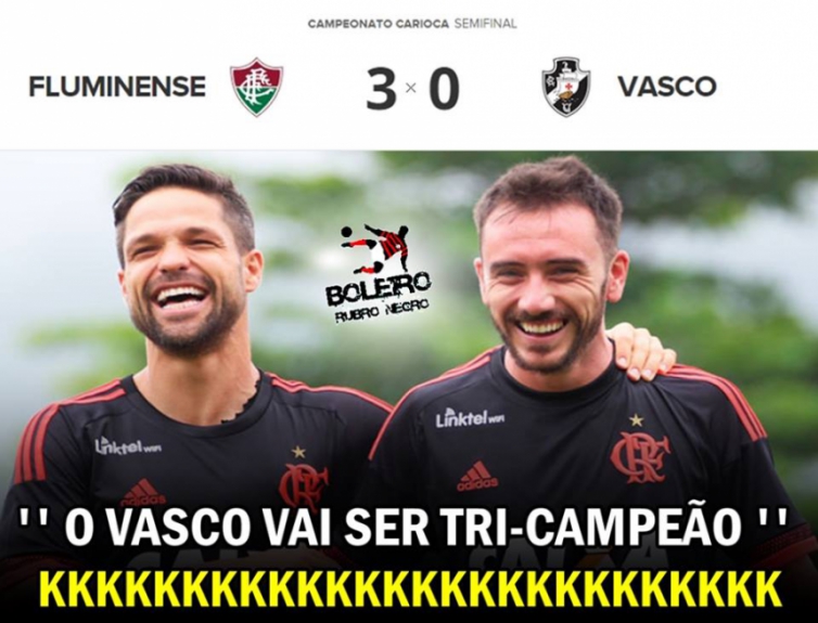Os melhores memes da derrota do Vasco para o Fluminense